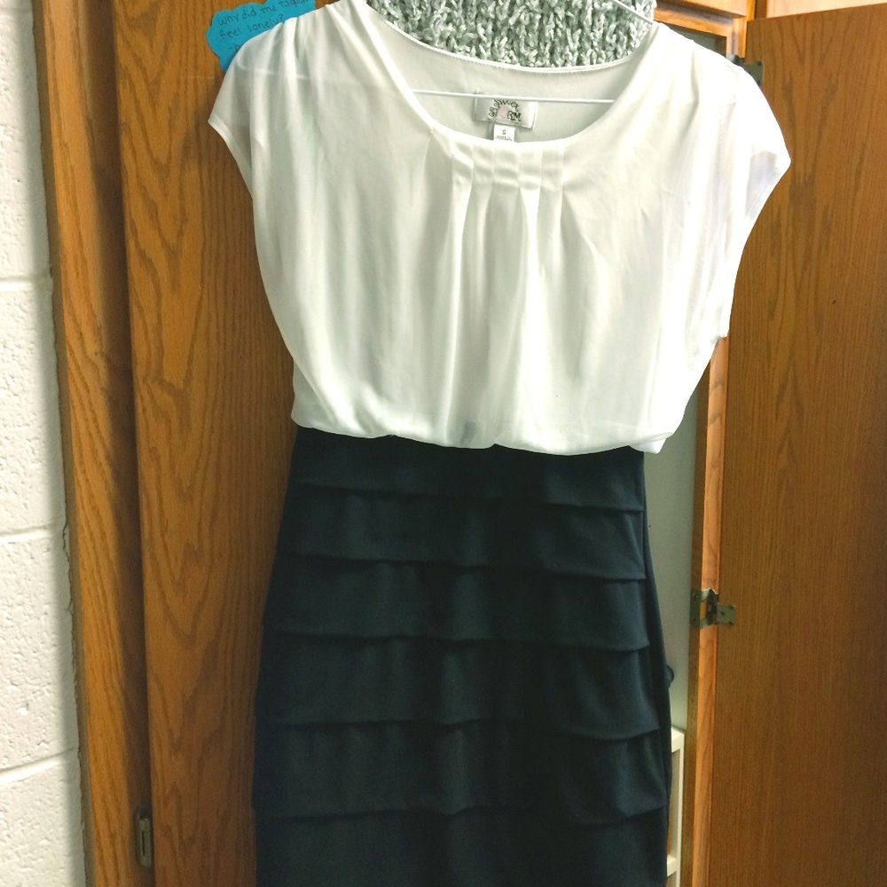 Sweet Storm Ruffle Dress